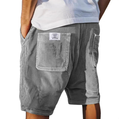 Pantalones cortos plisados Capri
