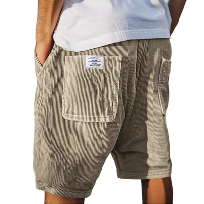 Pantalones cortos plisados Capri