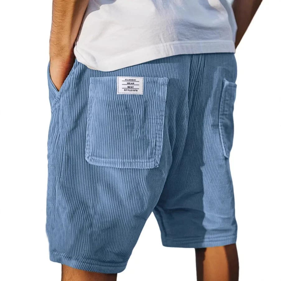 Pantalones cortos plisados Capri