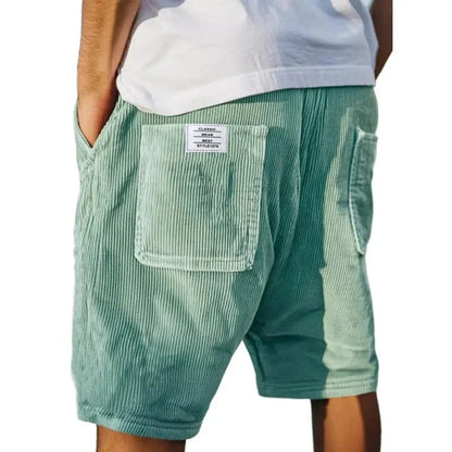 Pantalones cortos plisados Capri