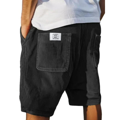 Pantalones cortos plisados Capri