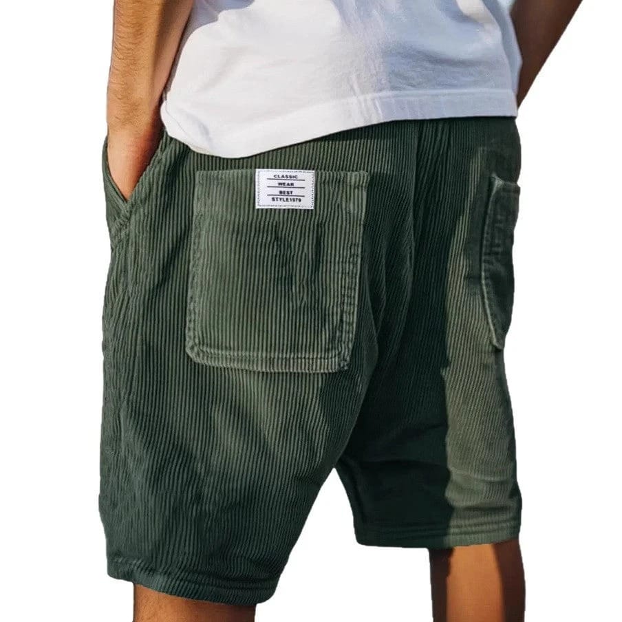 Pantalones cortos plisados Capri