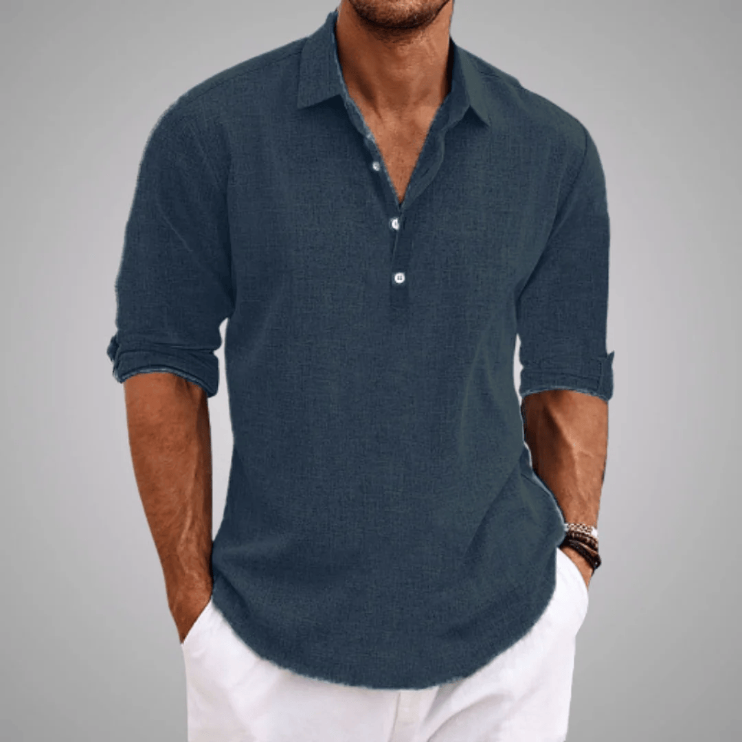 Camisa con cuello Spring