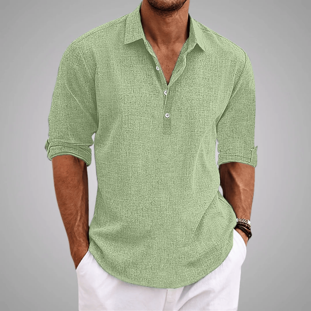 Camisa con cuello Spring
