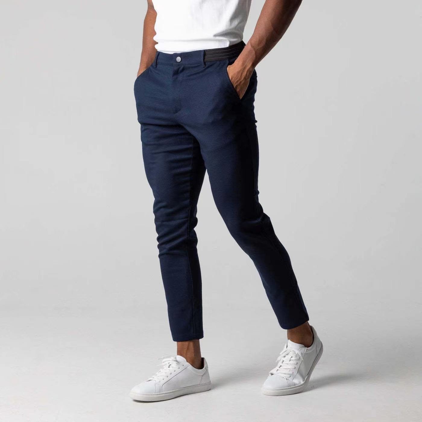 Pantalón chino deportivo de tejido elástico en 4 direcciones