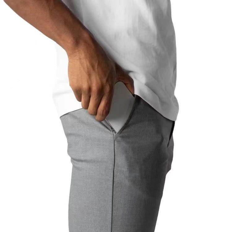 Pantalón chino deportivo de tejido elástico en 4 direcciones