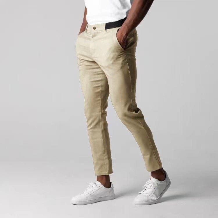 Pantalón chino deportivo de tejido elástico en 4 direcciones