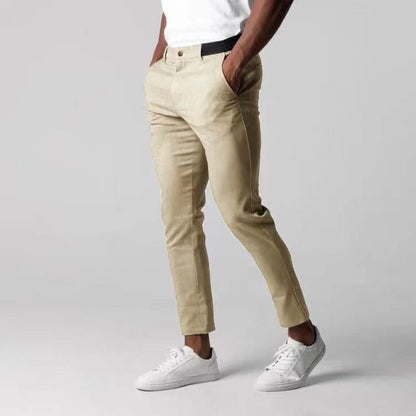 Pantalón chino deportivo de tejido elástico en 4 direcciones