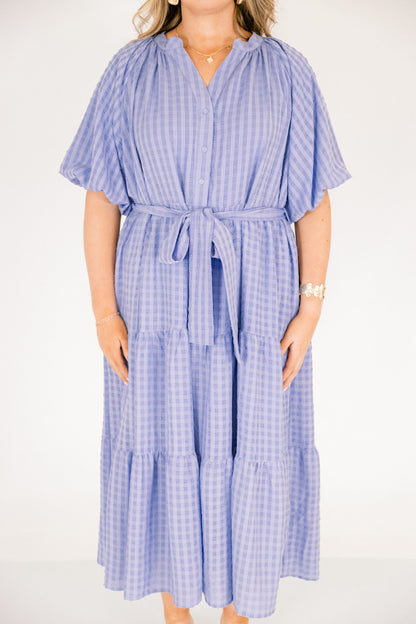 Vestido En Perfecto Orden, Azul