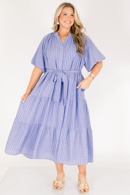 Vestido En Perfecto Orden, Azul