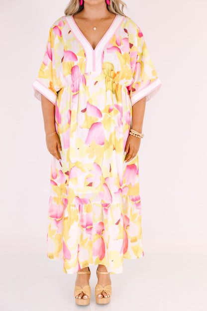 En El Vestido De Aire Salado, Fucsia