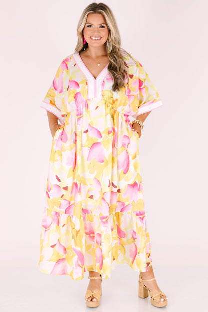 En El Vestido De Aire Salado, Fucsia