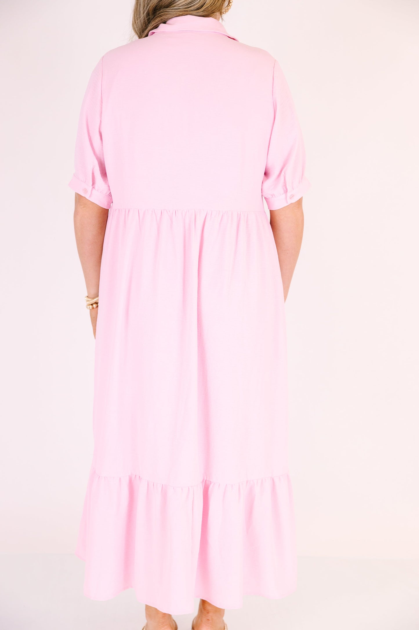 En Tu Lugar Feliz Vestido, Rosa Bebé