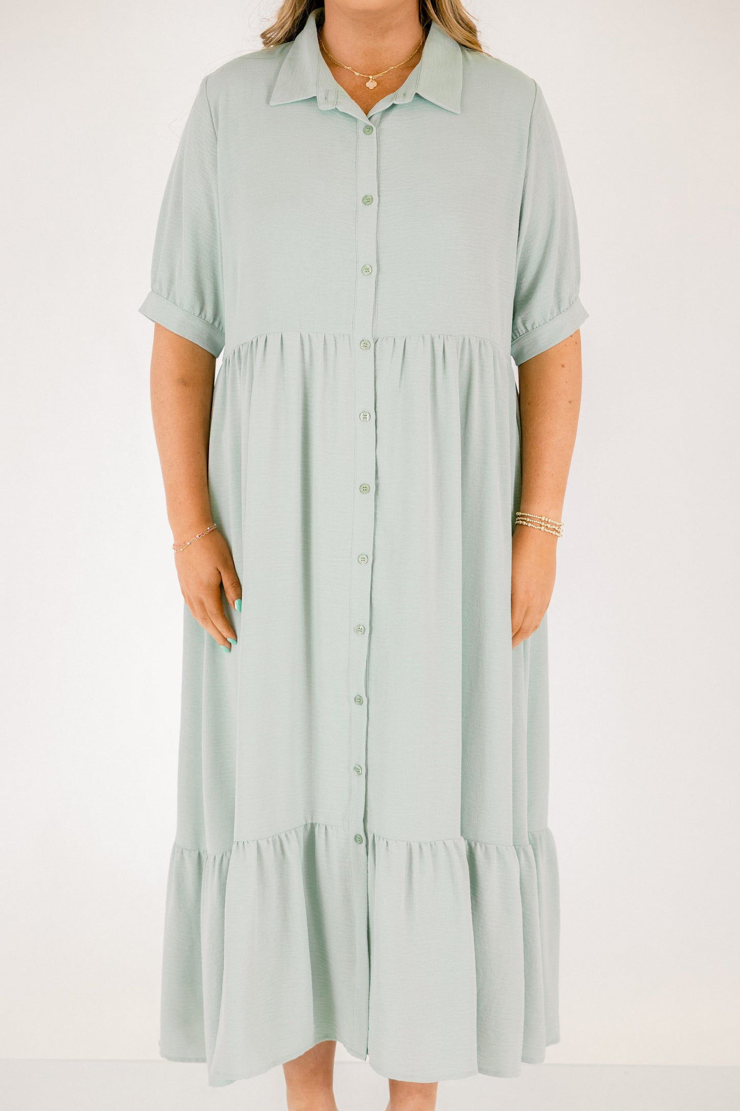 En Tu Lugar Feliz Vestido, Menta