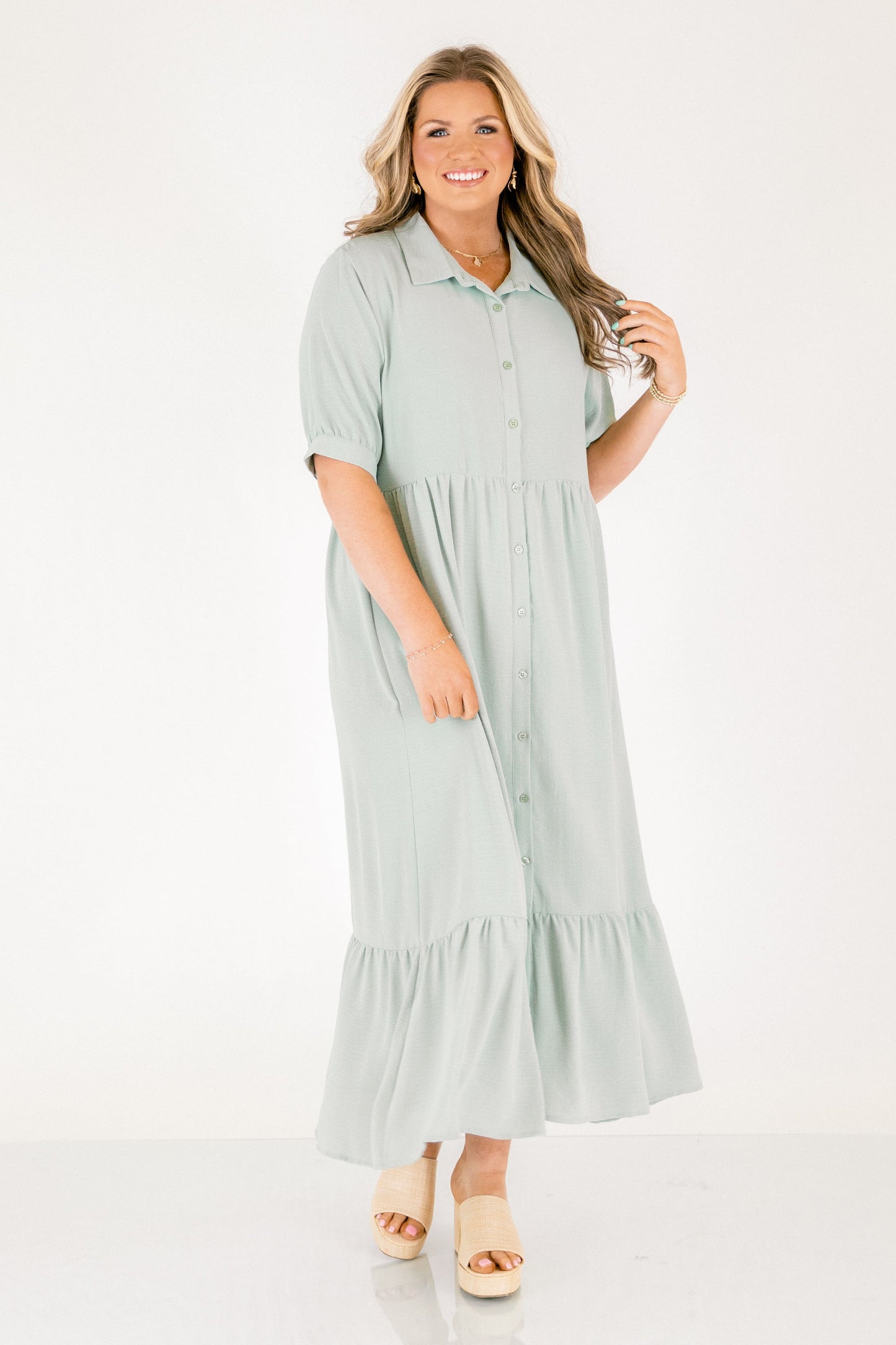 En Tu Lugar Feliz Vestido, Menta