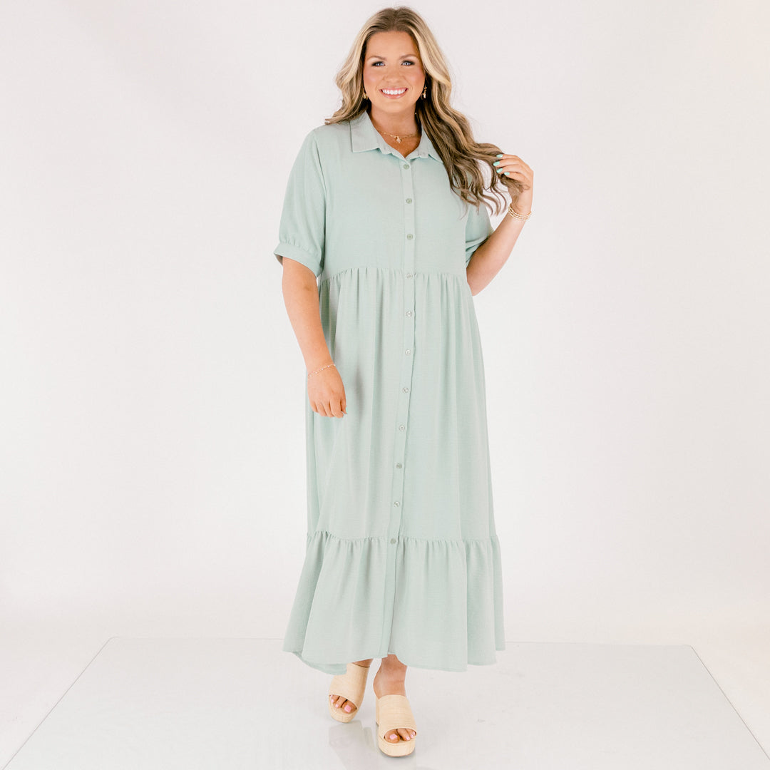 En Tu Lugar Feliz Vestido, Menta