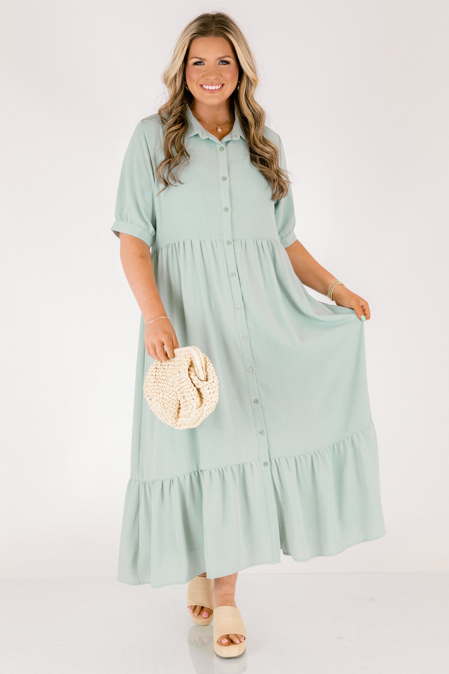 En Tu Lugar Feliz Vestido, Menta
