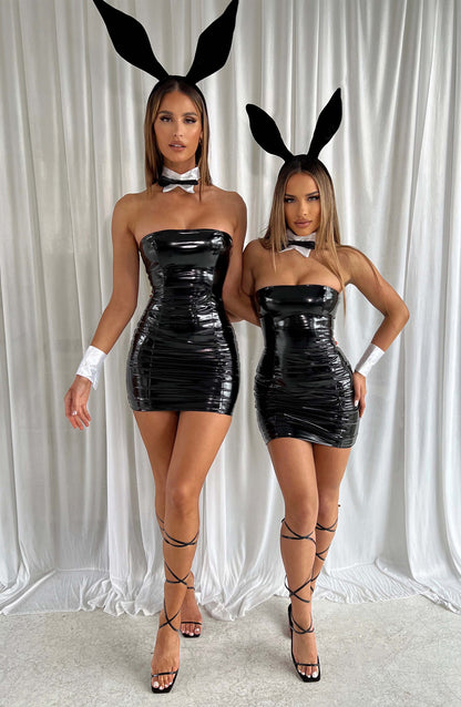 Krótka sukienka Janet - Czarna