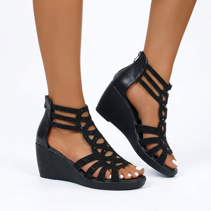 Mathilde | Sandalias Ortopédicas Compensadas Glamour