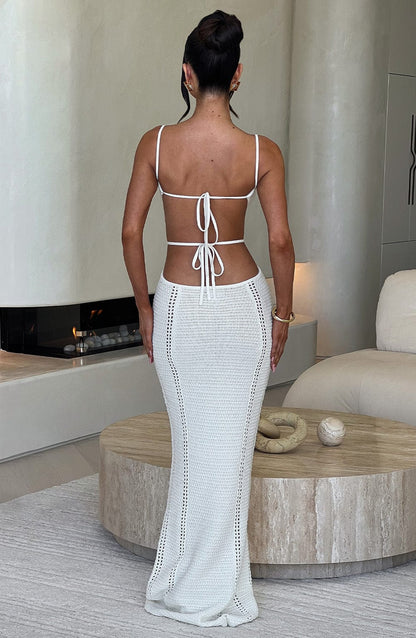 Maxi sukienka Josefina - Biała