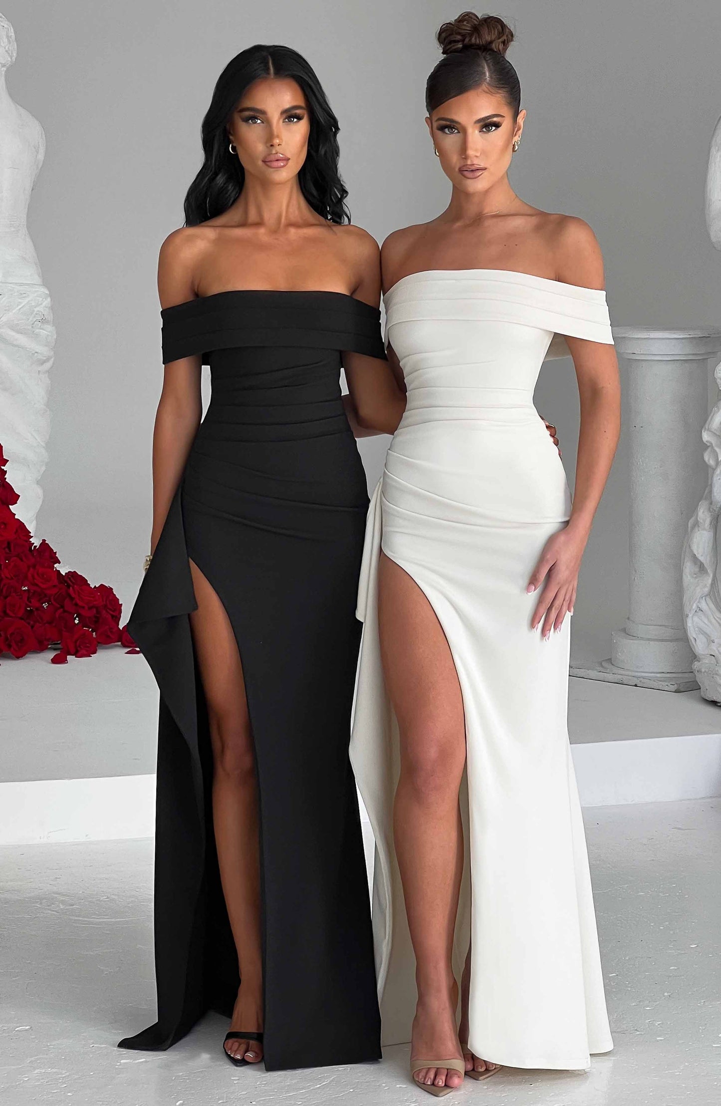 Sukienka Maxi Joyce - Kość słoniowa