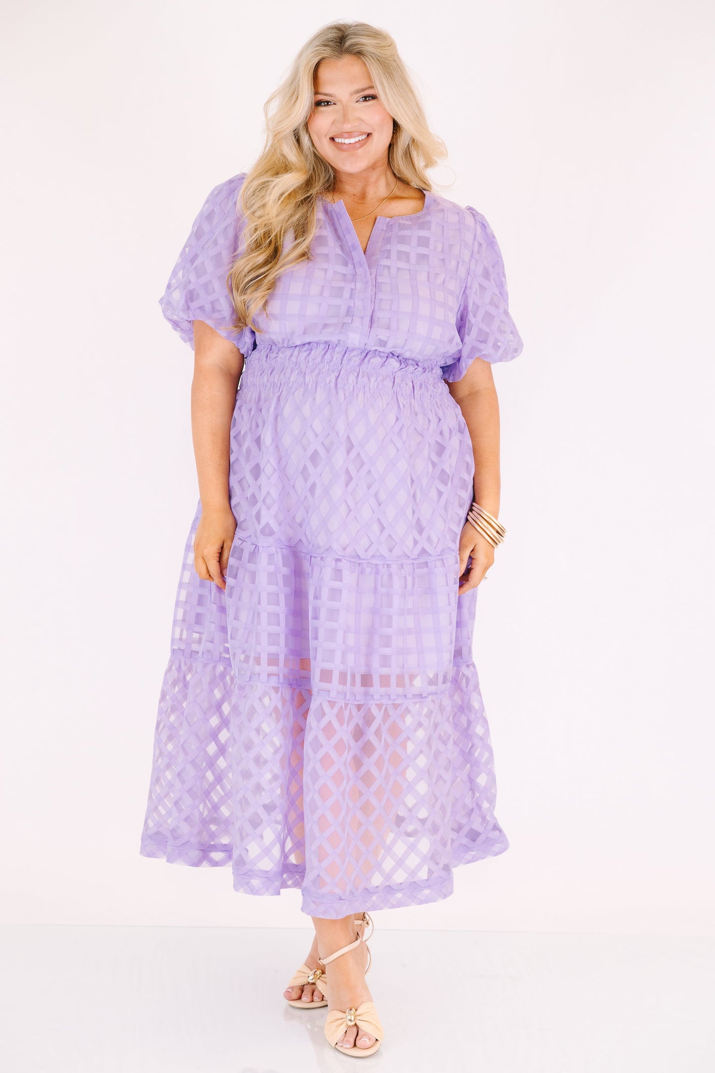Vestido Just Because, Lila