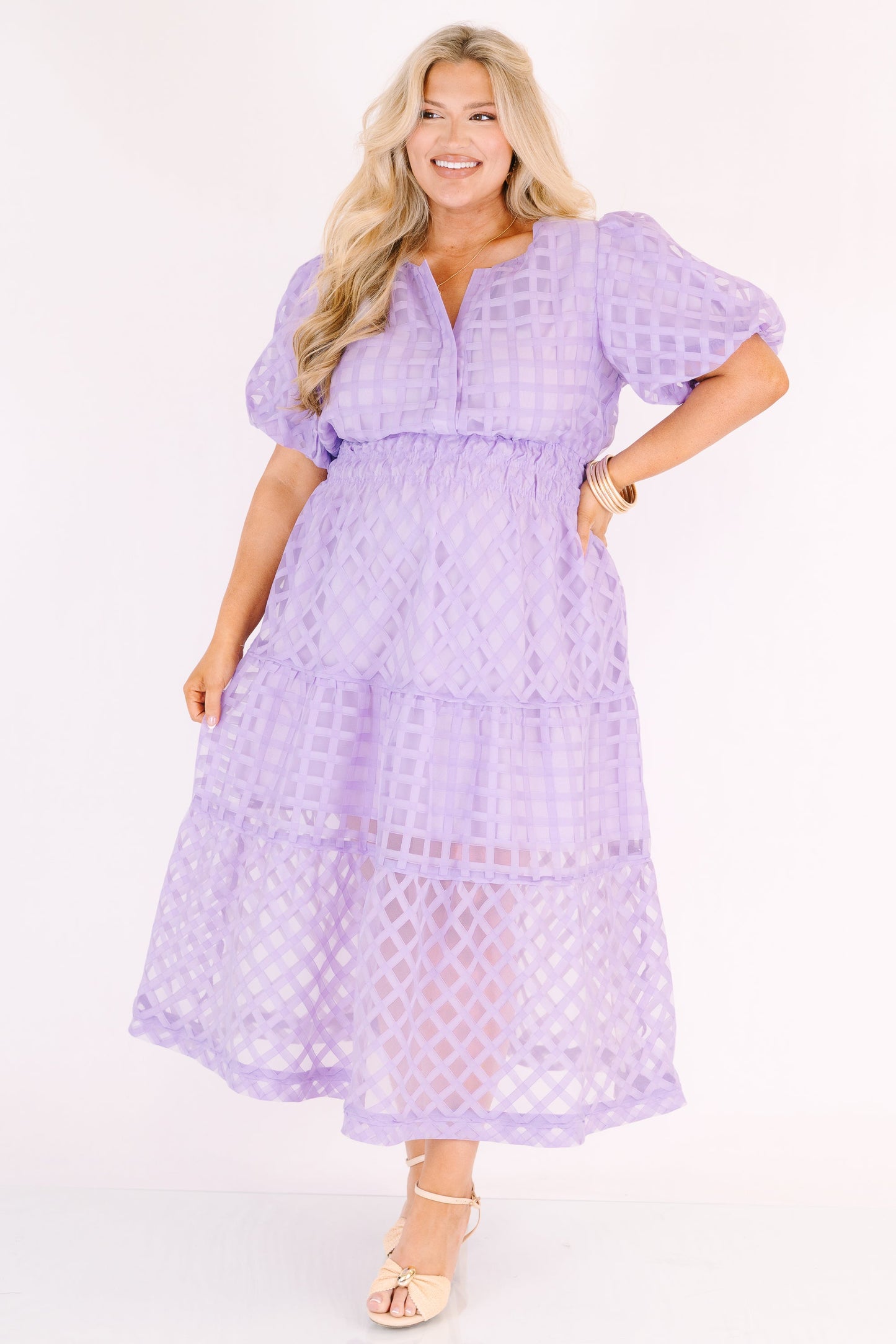 Vestido Just Because, Lila