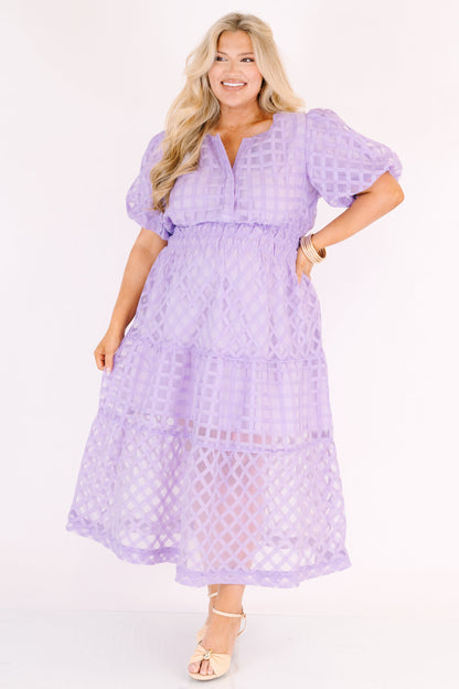 Vestido Just Because, Lila