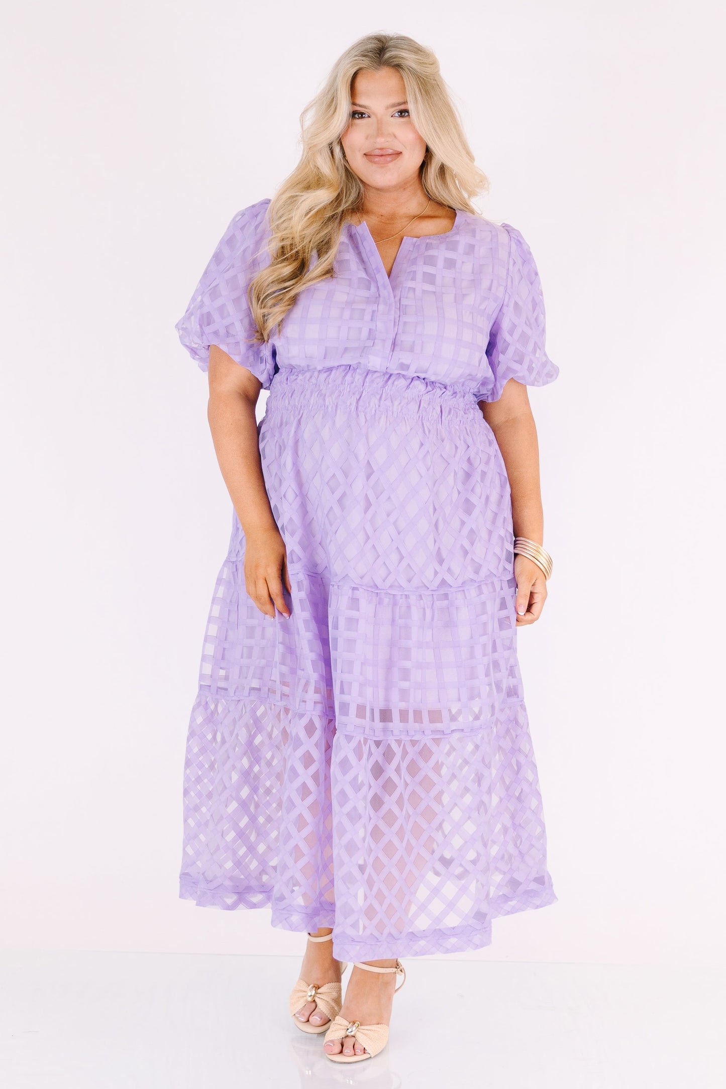 Vestido Just Because, Lila