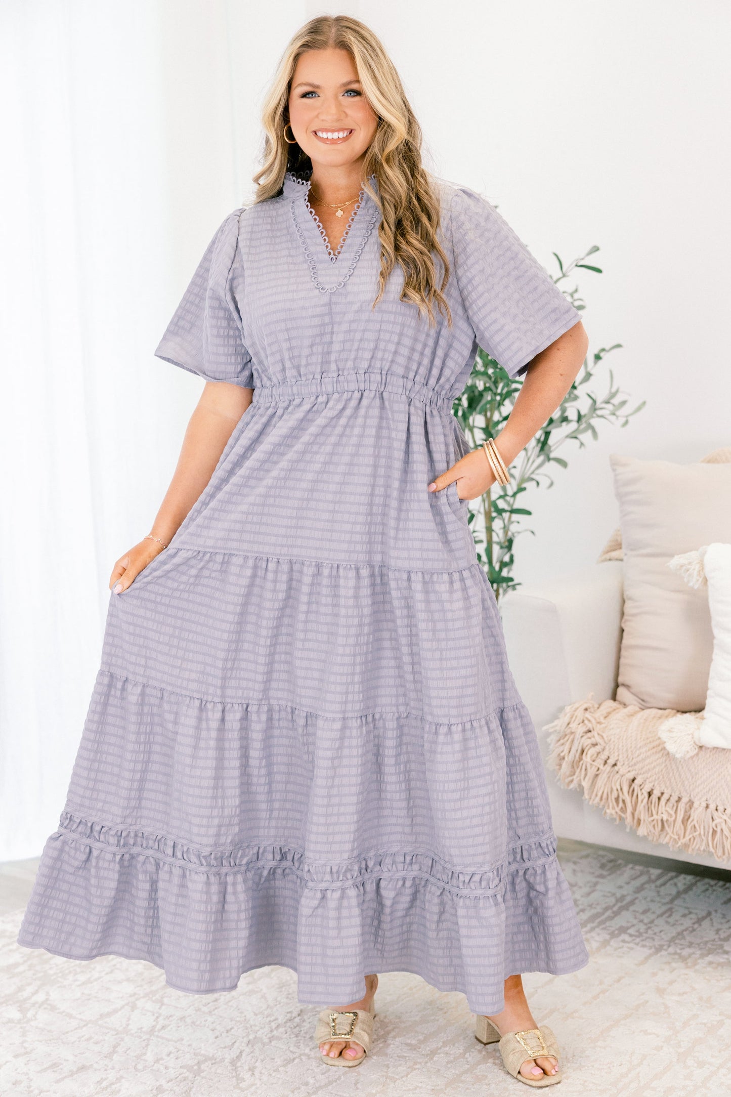 Solo Llámame Más Tarde Vestido, Azul Bebé