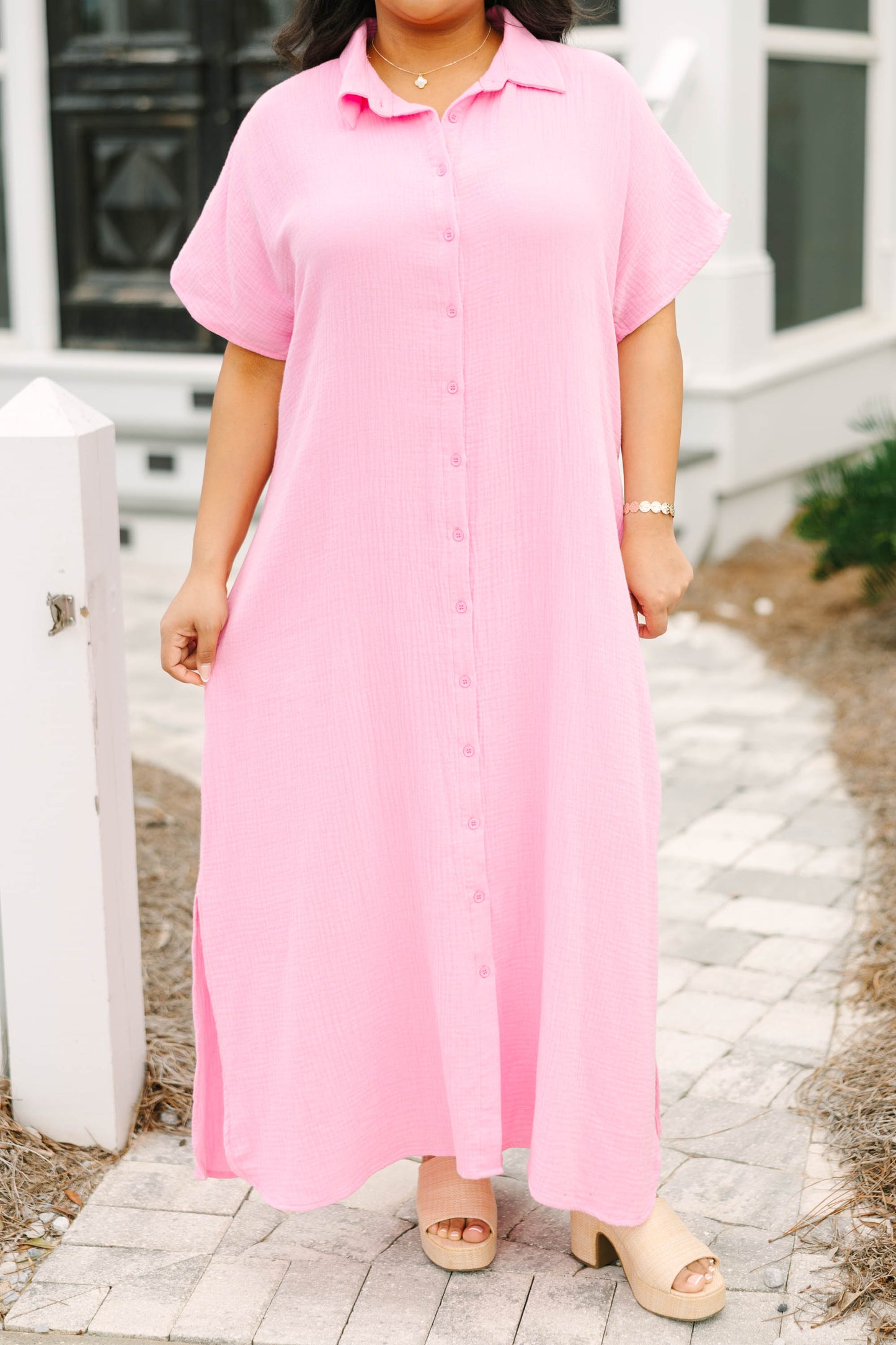 Vestido Just Nice, Rosa Burbuja