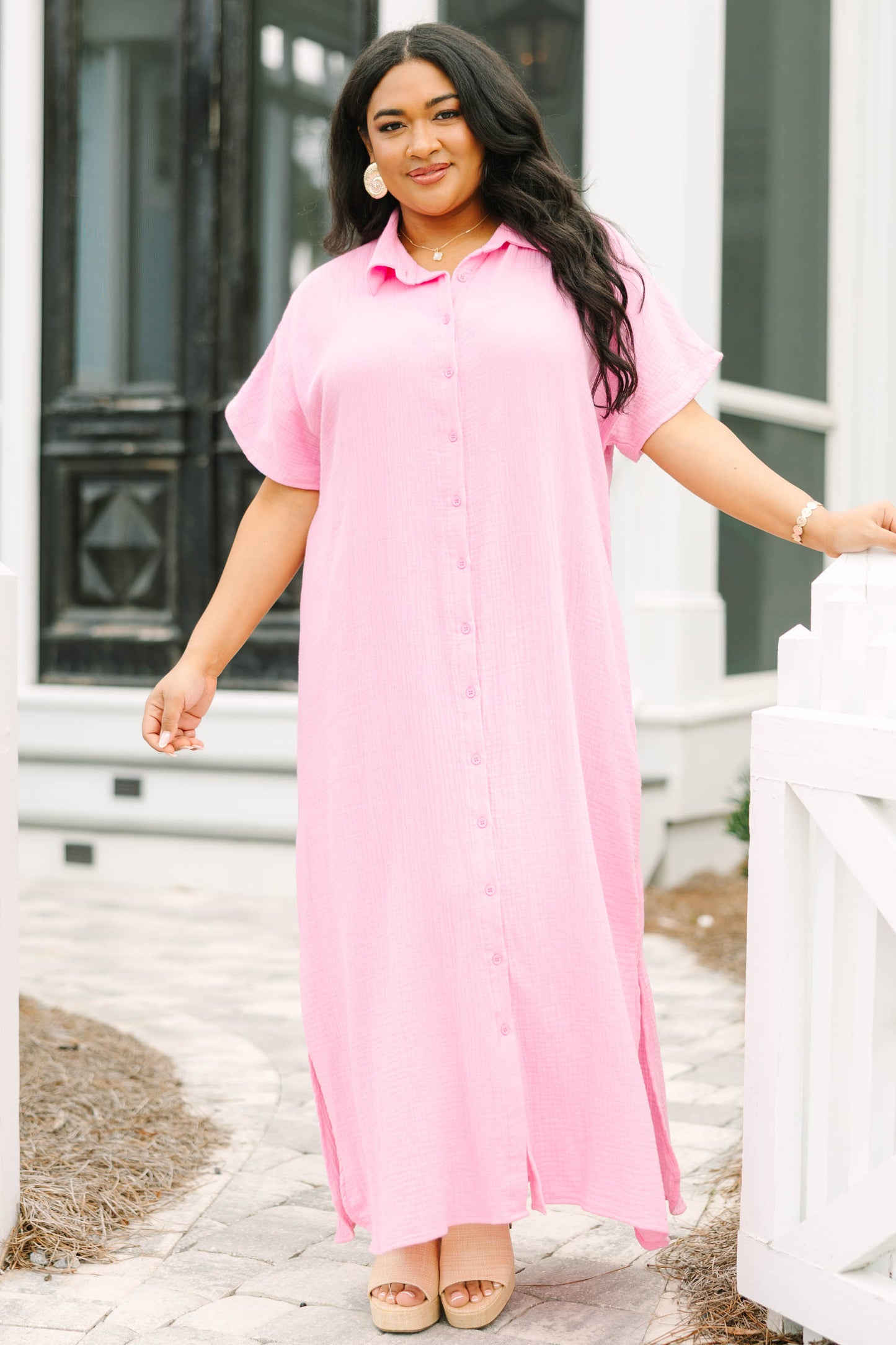 Vestido Just Nice, Rosa Burbuja