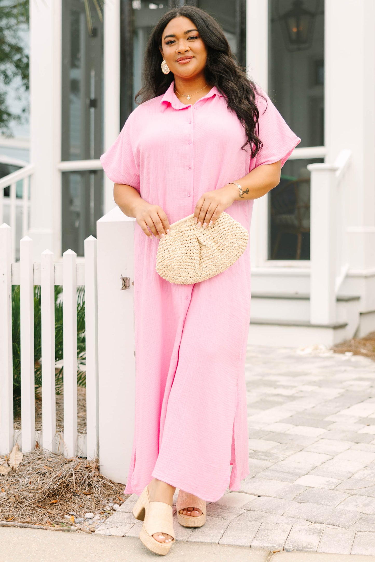 Vestido Just Nice, Rosa Burbuja
