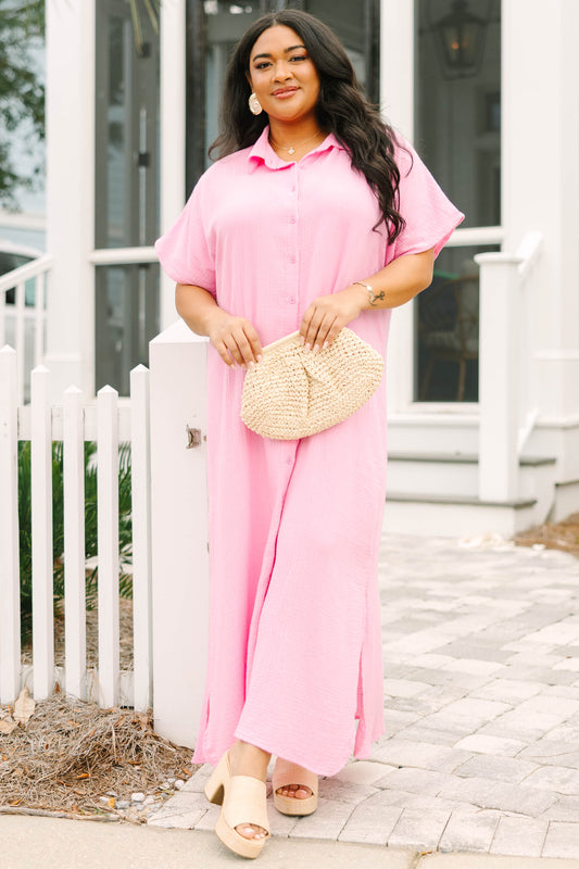 Vestido Just Nice, Rosa Burbuja