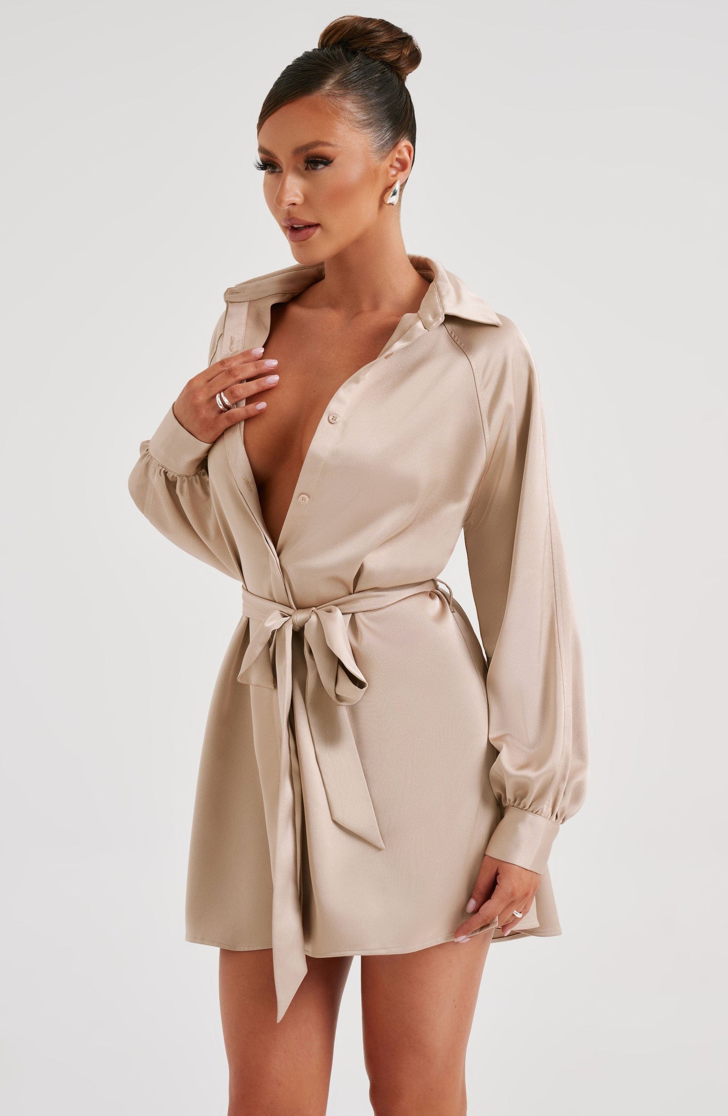 Sukienka Mini Kara - Szampan