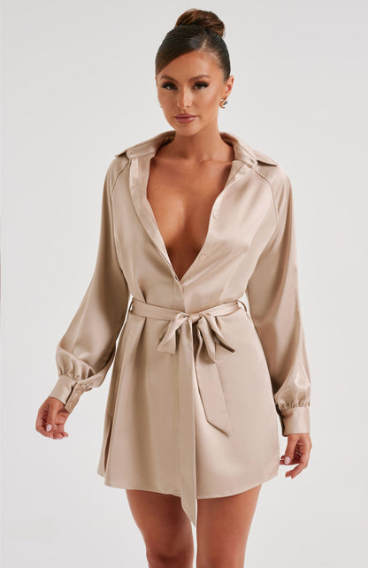 Sukienka Mini Kara - Szampan