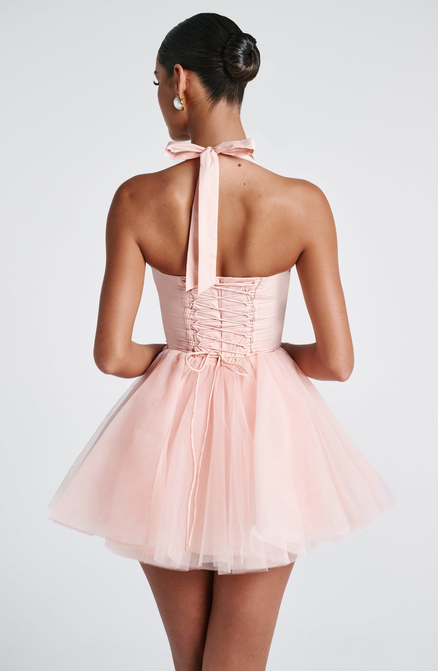 Sukienka Mini Keely - Brzoskwinia Delikatna