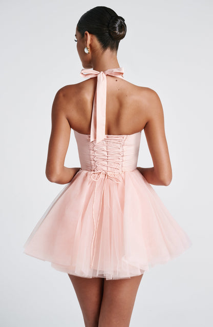 Sukienka Mini Keely - Brzoskwinia Delikatna