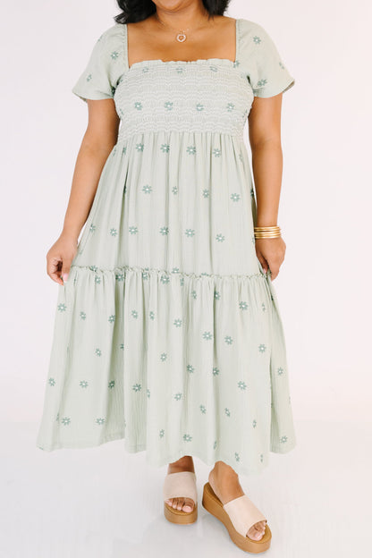 Vestido Guardando Secretos, Verde