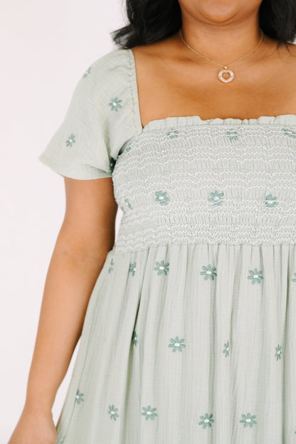 Vestido Guardando Secretos, Verde