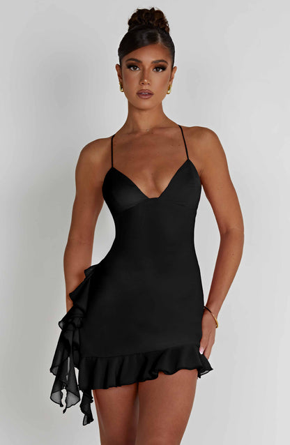 Sukienka mini Larosa - Czarna