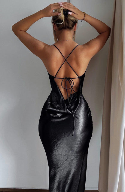 Sukienka Maxi Leilani - Czarna