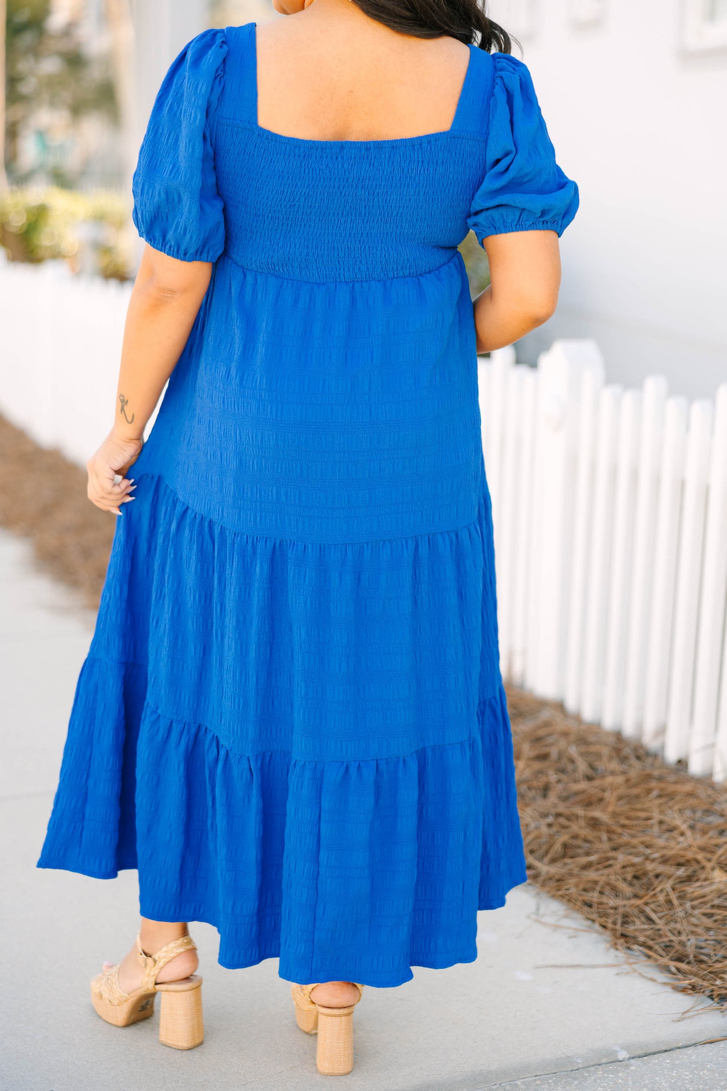 Vestido Let's Get Away, Cobalto