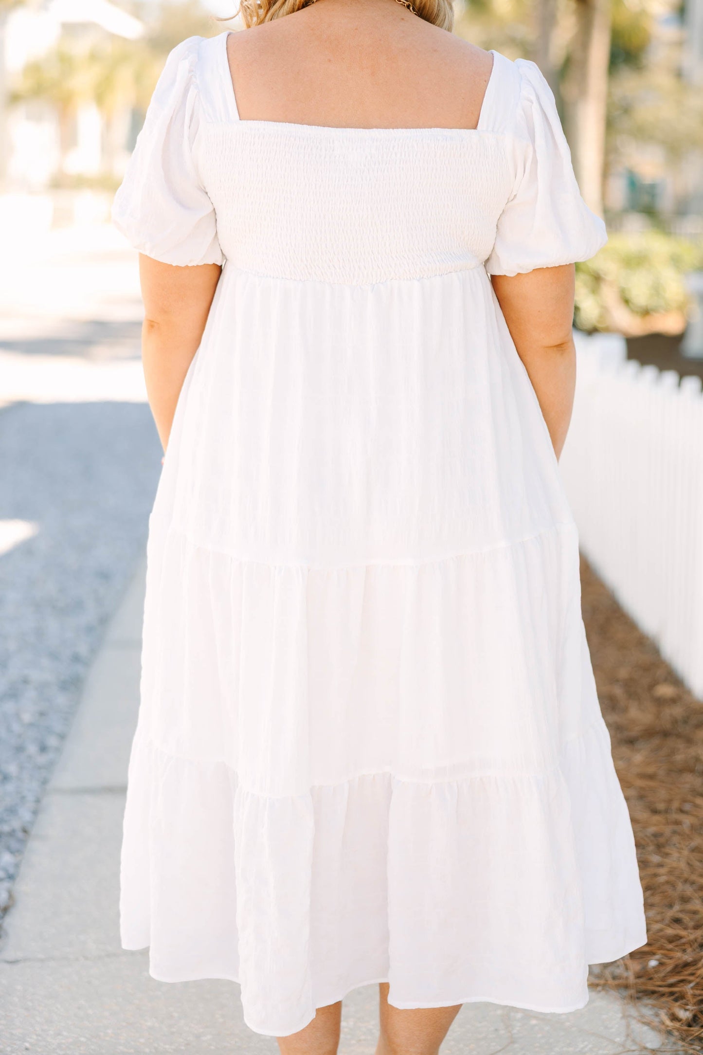 Vestido Let's Get Away, Blanco