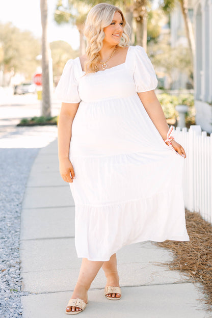 Vestido Let's Get Away, Blanco