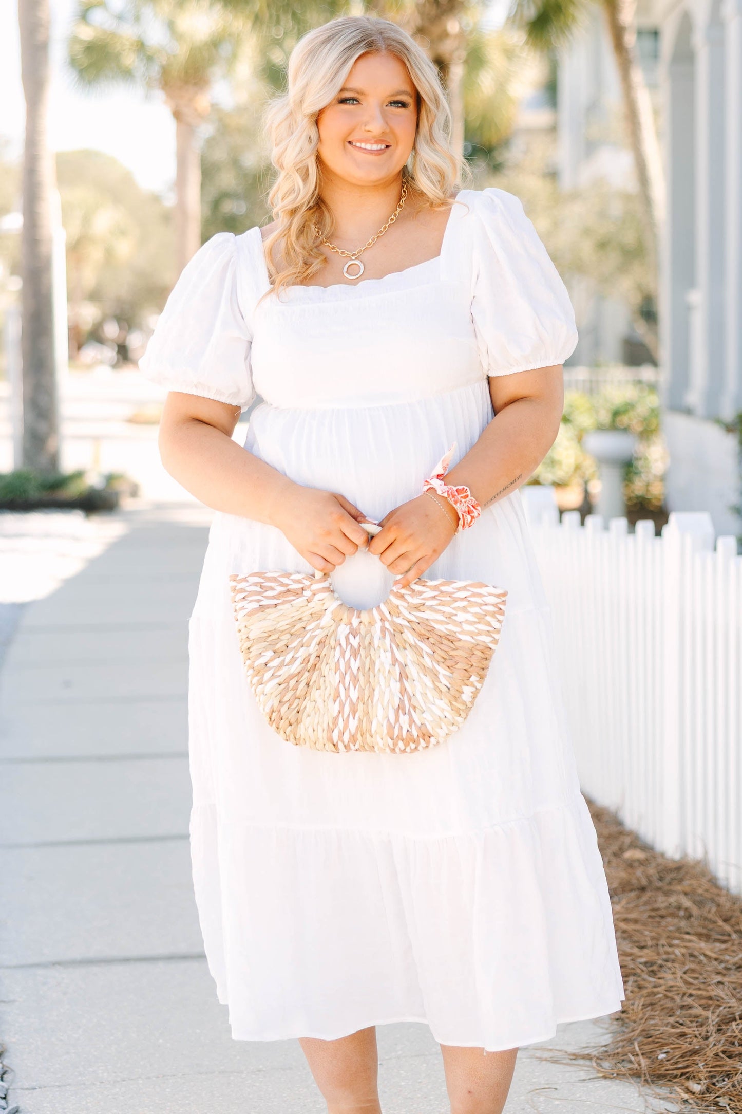 Vestido Let's Get Away, Blanco