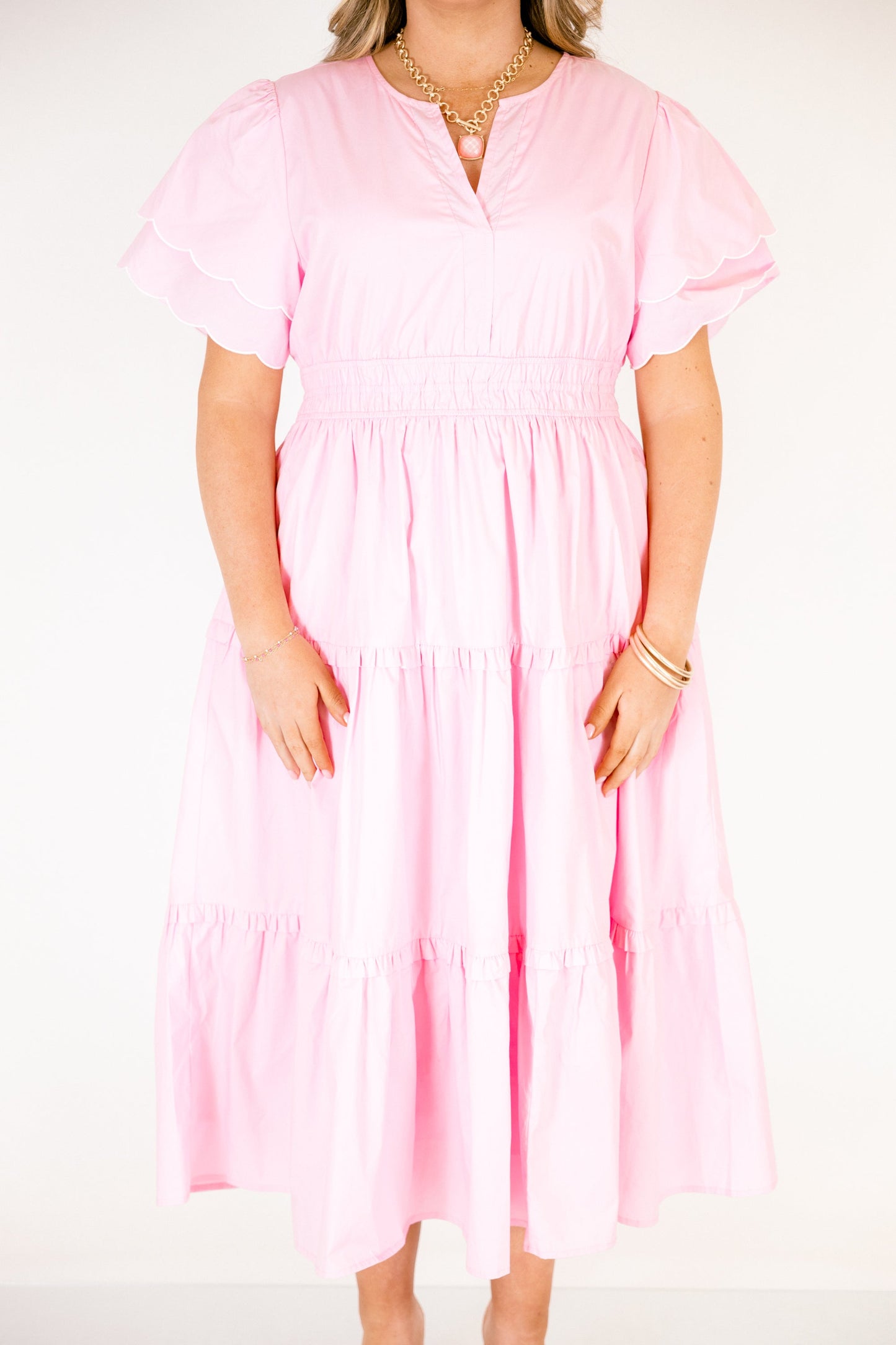 Vestido Living For The Classics, Rosa