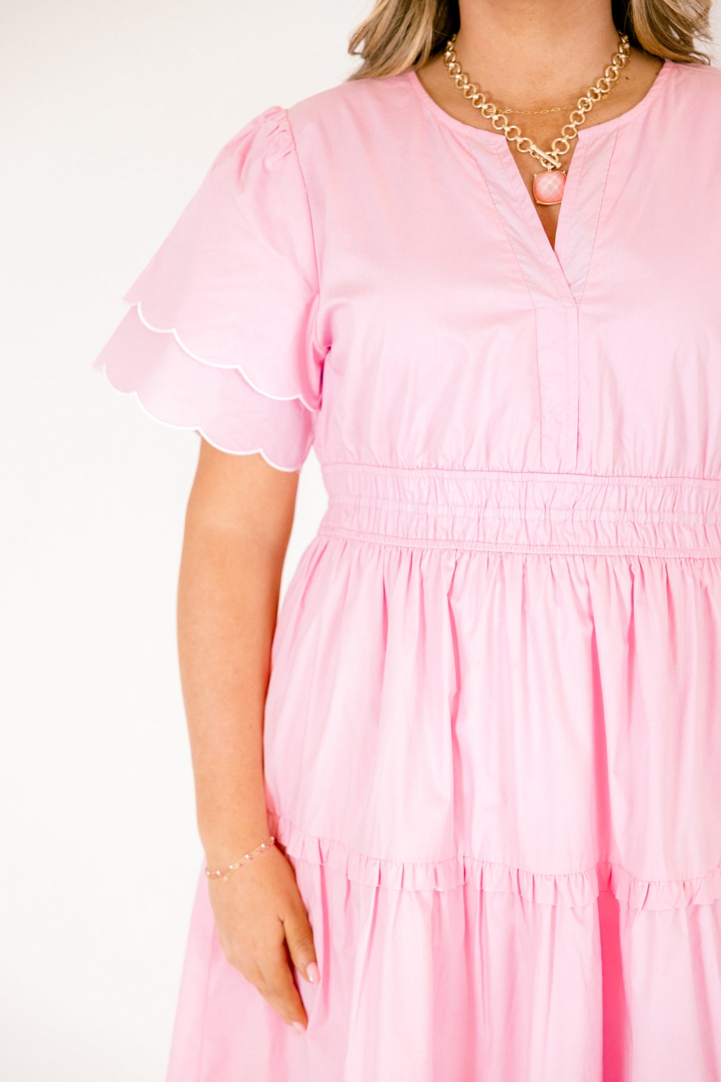 Vestido Living For The Classics, Rosa