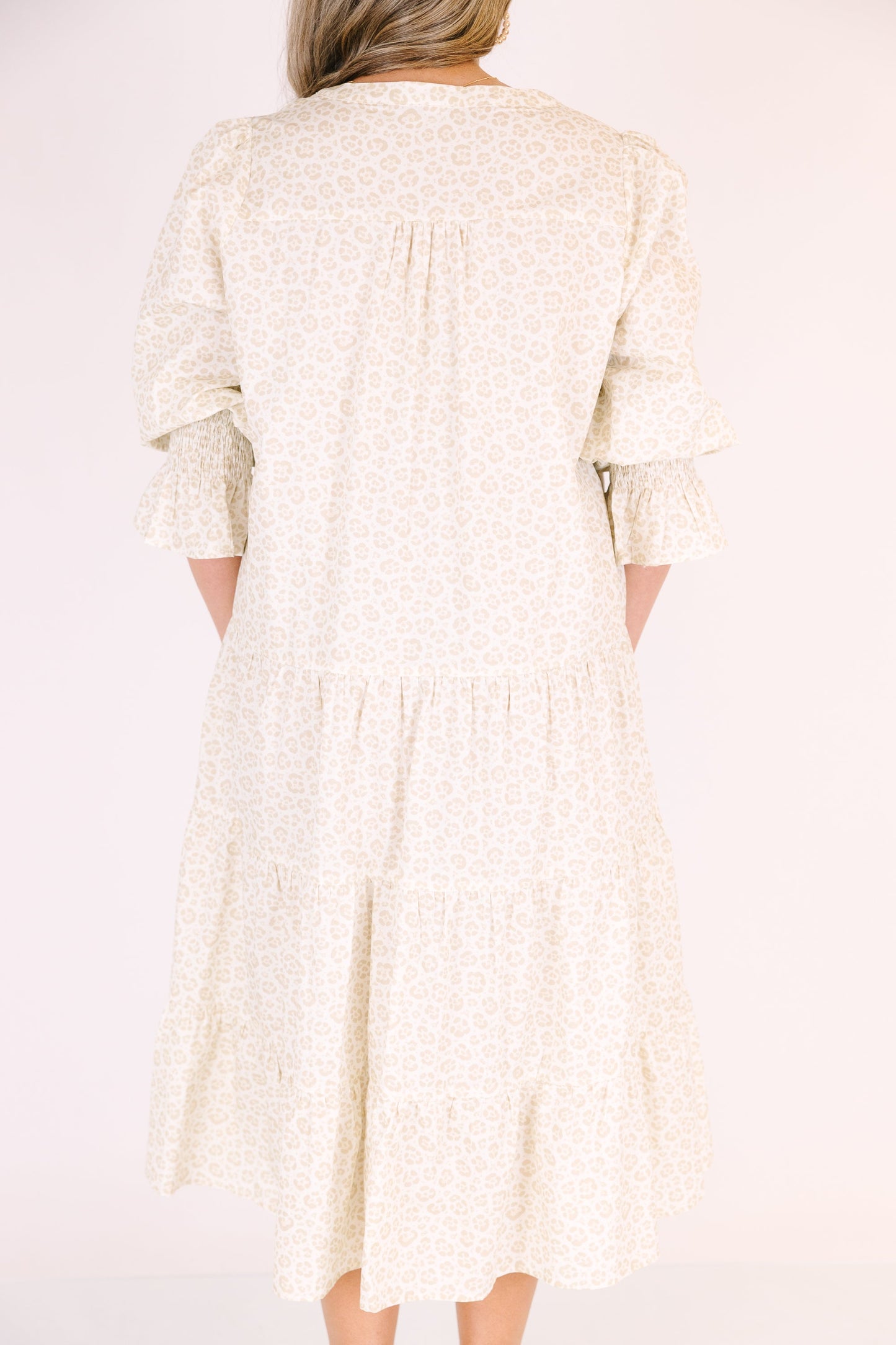Vestido Love You So, Leopardo Claro