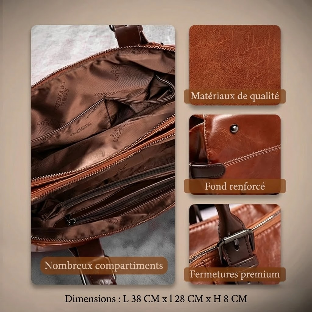 Émilie | Bolso Bowling Clásico Elegante